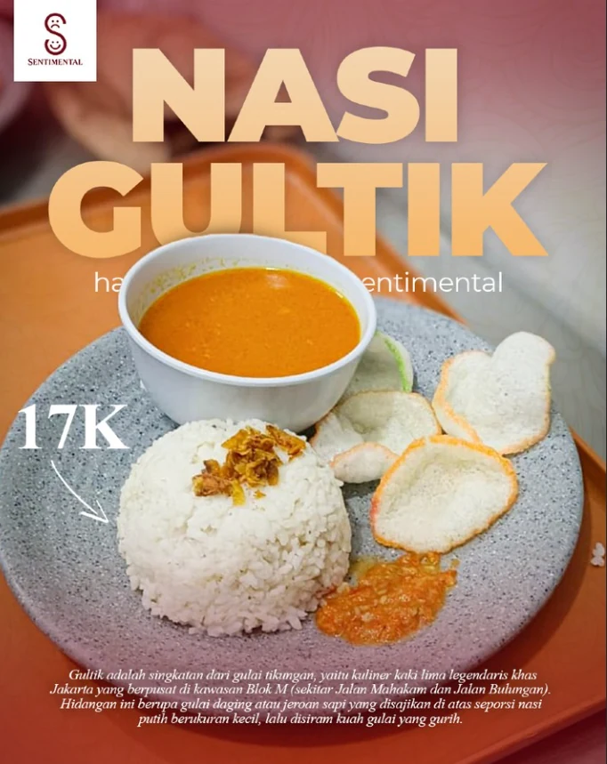 Poster Nasi Gultik Sentimental